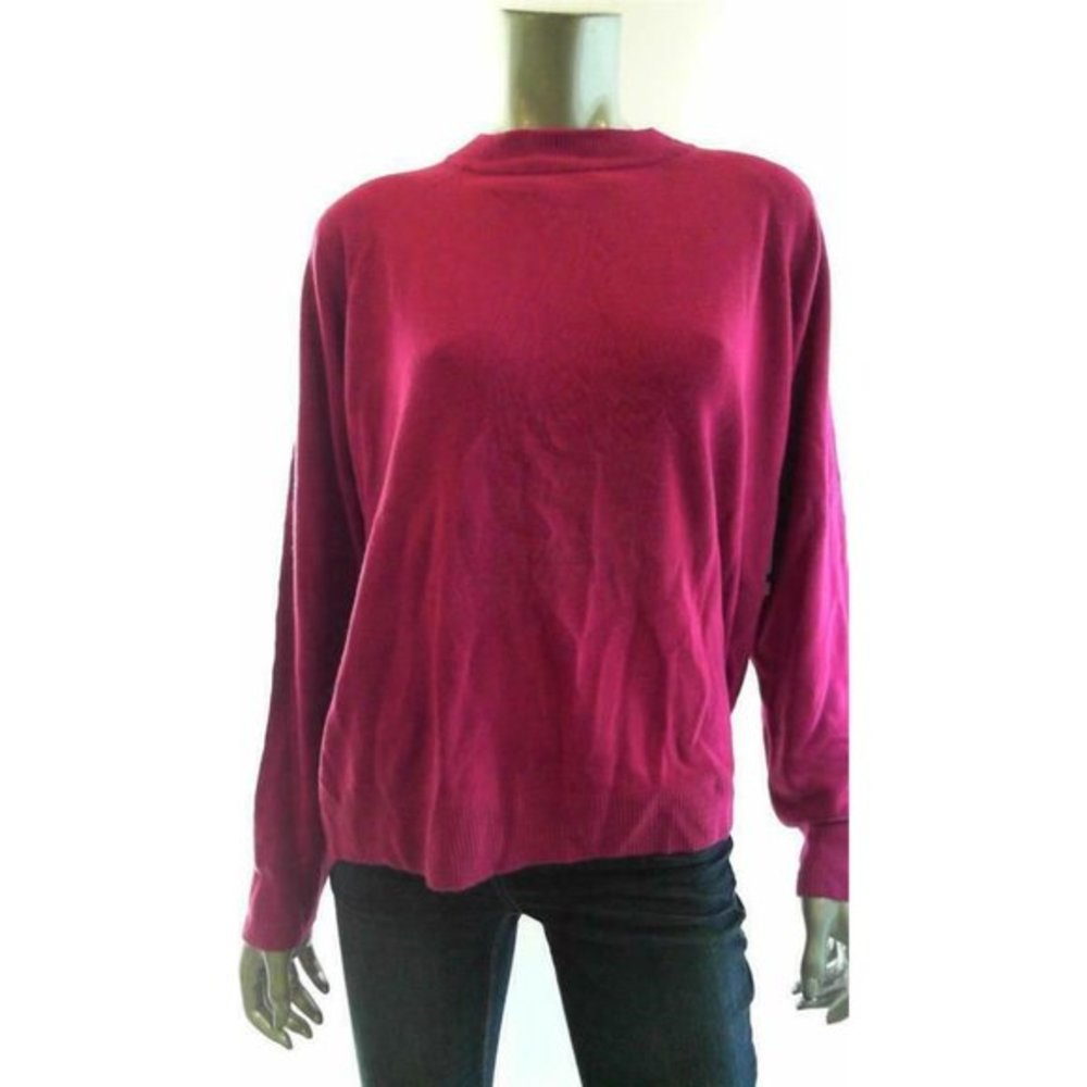 NWT Debbie Morgan Fuchsia Longsleeve Sweater
